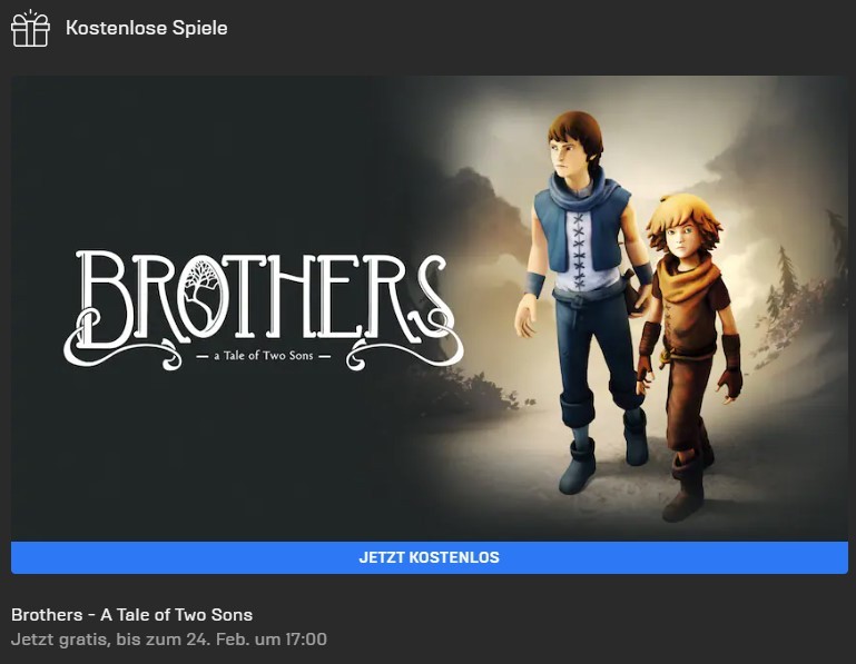 Brothers: A Tale of Two Sons